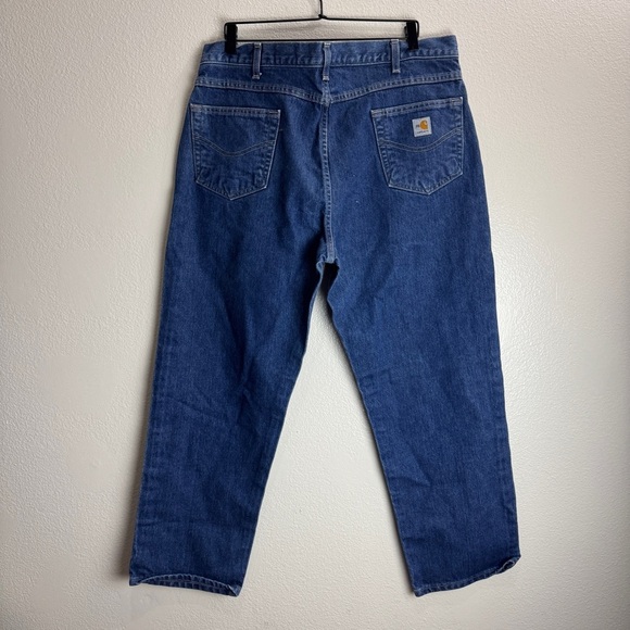 Carhartt FR Denim Flame Resistant Jeans HRC2 OSHA 29 Pants Size 40X30 - Picture 1 of 10